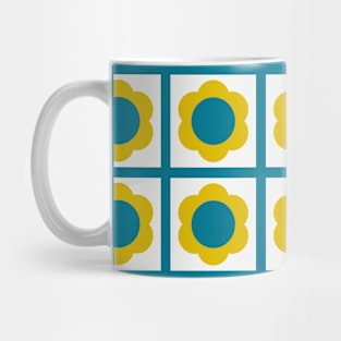 Mayapple Tiles Blue Mug